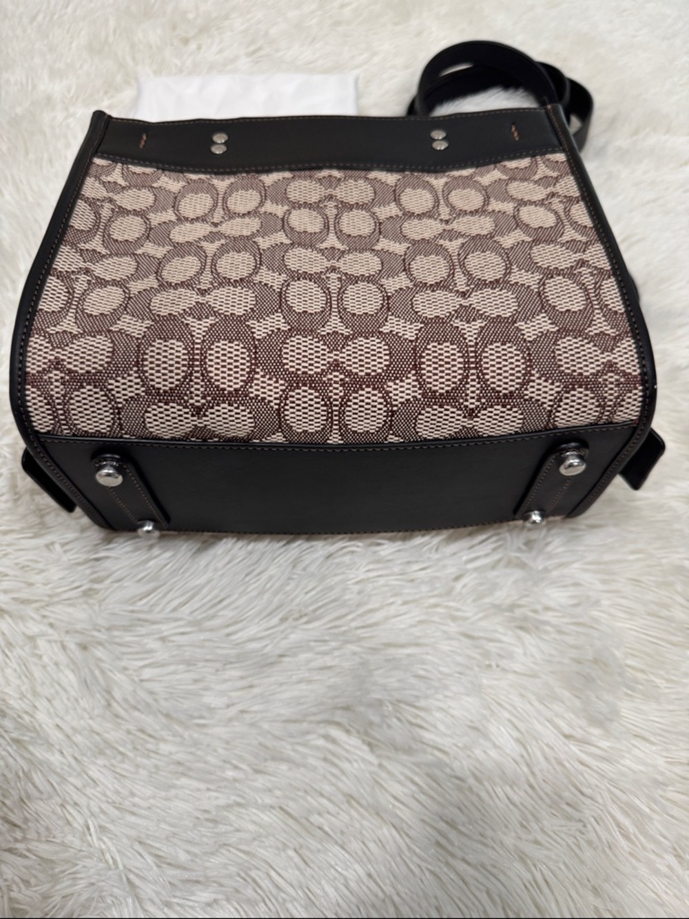 Coach Brown Signature Rogue 25 - Picture 5 of 9